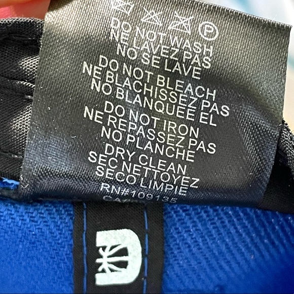 Ultra Game Men’s NBA Golden State Warriors Adjustable Basketball Hat Blue New - Picture 13 of 14